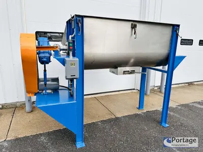 USED ROSS MIXERS 18-CU.FT. STAINLESS STEEL RIBBON BLENDER