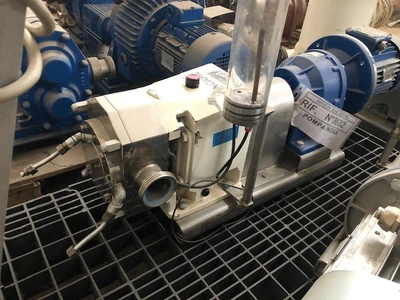 75 LPM Inoxpa S/S JKTD Lobe Pump Type SLR 3-50