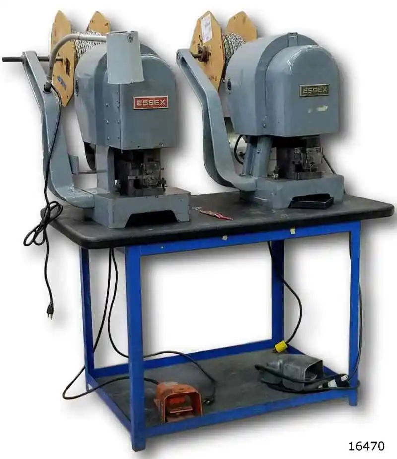 ESSEX WIRE CRIMPING MACHINES - 2 UNITS