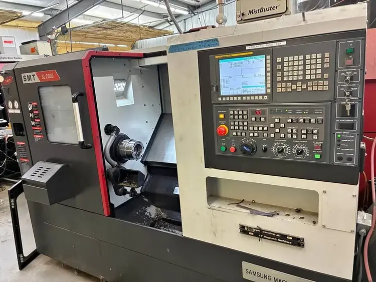 Used 2017 SAMSUNG SL 2000 CNC Lathes Ohio US | Toolquip, Inc. #1558229