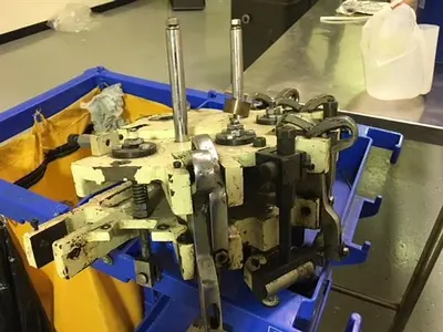 Kalix model KX-60 16-Station Tube filler and sealer