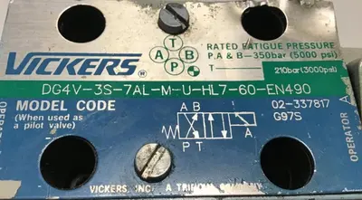 USED VICKERS DG4V-3S-7AL-M-U-HL7-60-EN490