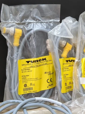 Lot Of 4 Turck RK 4.4T-1-WS 4.4T Actuator Sensor Cable (Fast Shipping)