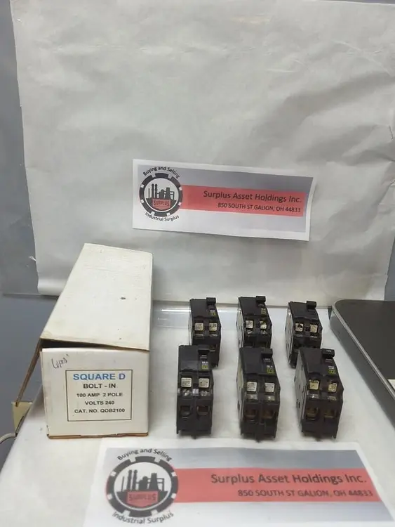 Used SQUARE D QOB2100 Miscellaneous Equipment (Electrical & Power) | Surplus Asset Holdings #1196066