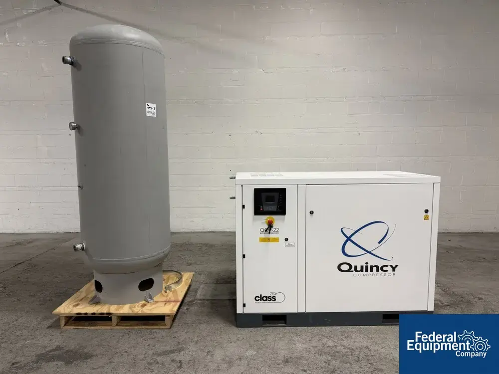 Used Quincy 15 HP Quincy Air Compressor, Model Q0F15 Air Compressors (Misc) Ohio US | Federal Equipment Company #1337808