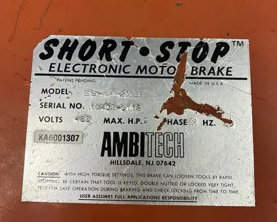 Used AMBITECH SS-4A-2WS Motors (misc) | Surplus Asset Holdings #1204654