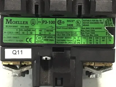 USED MOELLER P3-100