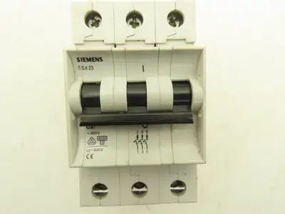 Siemens 5SX23 C2 Circuit Breaker 400VAC Lot of 11