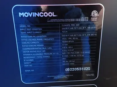 USED MOVINCOOL CLIMATE PRO X20