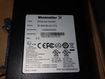 New | in-Stock WEIDMULLER IESWBL055TX Relays & Switches | HGR 24 #739173