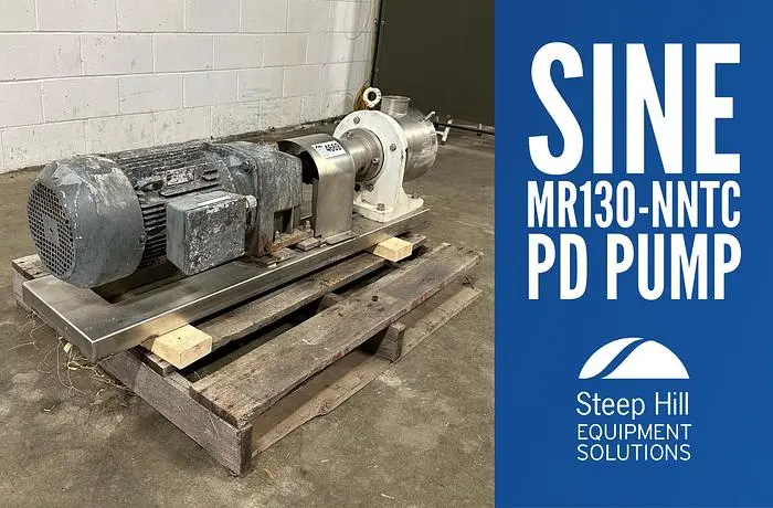 Used SINE MR130-NNTC Positive Displacement Pumps | Steep Hill Equipment Solutions #772616