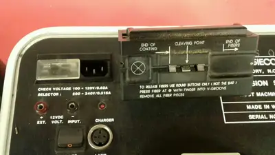 SIECOR M67 Fusion Splicer Optical w/ Single-Mode Fiber Module M67-000. 6D