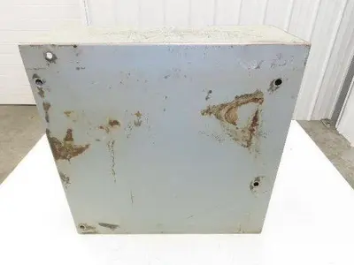 Hoffman A202008LP Electrical Enclosure Control Panel 20x20x8" Back Plate JIC