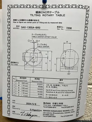 NIKKEN 5AX-130 Rotary Tables | Midstate Machinery (4)
