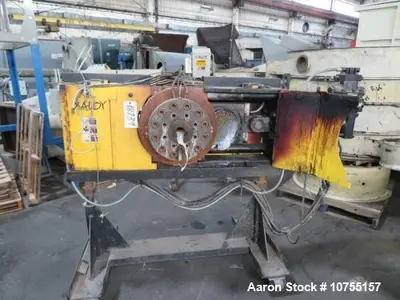 Davis Standard / Xaloy 6" Diameter Extruder / Pelletizing line