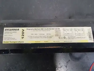 USED SYLVANIA MB1/2X48/96/HO/120 RS