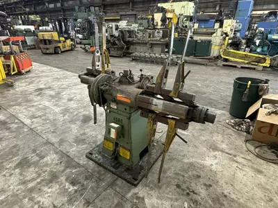 2,000 LBS X 12" LITTELL MODEL #20-12 DOUBLE END PULL OFF UNCOILER COIL REEL: STOCK #23713