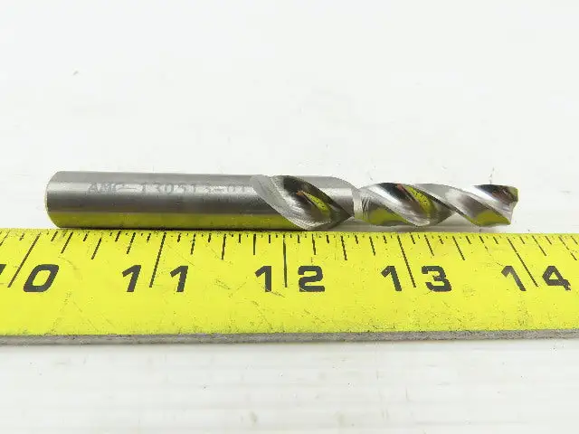 10mm 2 Flute Spiral Carbide Coolant Thru End Mill 1/2" Shank