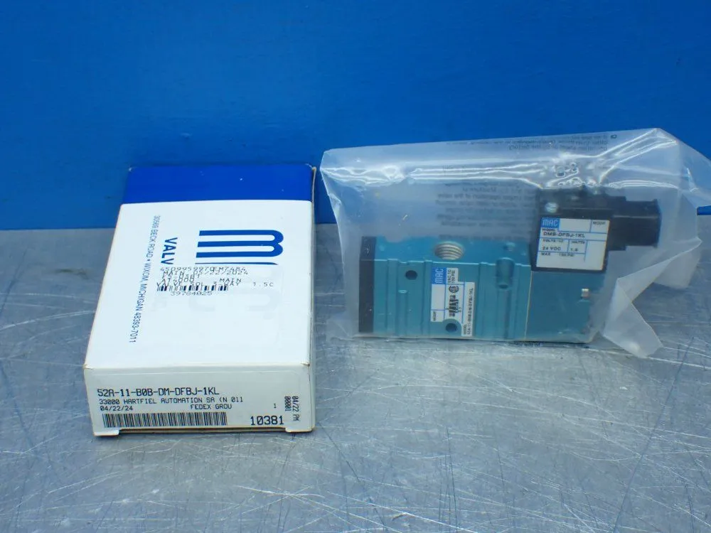 New | in-Stock MAC VALVES 52A11B0BDMDFBJ1KL Pumps Ohio US | HGR 24 #926721