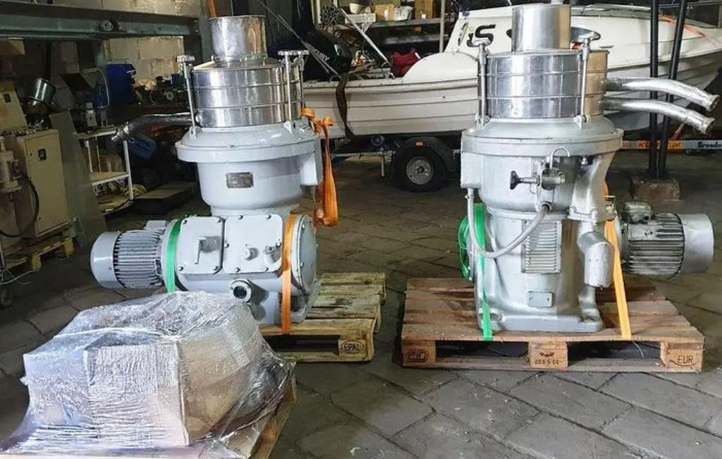 Alfa-Laval/WSK UVPX 207-74A oil concentrator, 316SS.