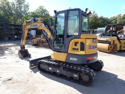 Used 2021 XCMG XE55U Crawler Excavators - Mini Massachusetts US | Brookside Equipment Sales #1493530