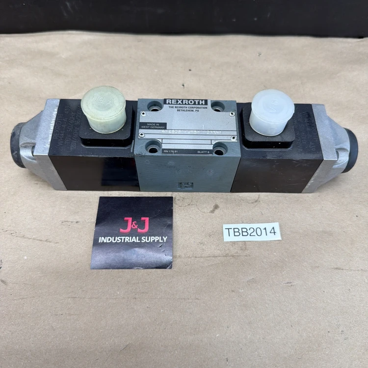New | in-Stock Rexroth 4WE6D51/0FBW110NK4V Parts (Hydraulics and Pneumatics) Indiana US | J&J Industrial Supply #1130360