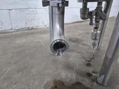 SS 20 Gallon Tank with Heat Exchange Pipe