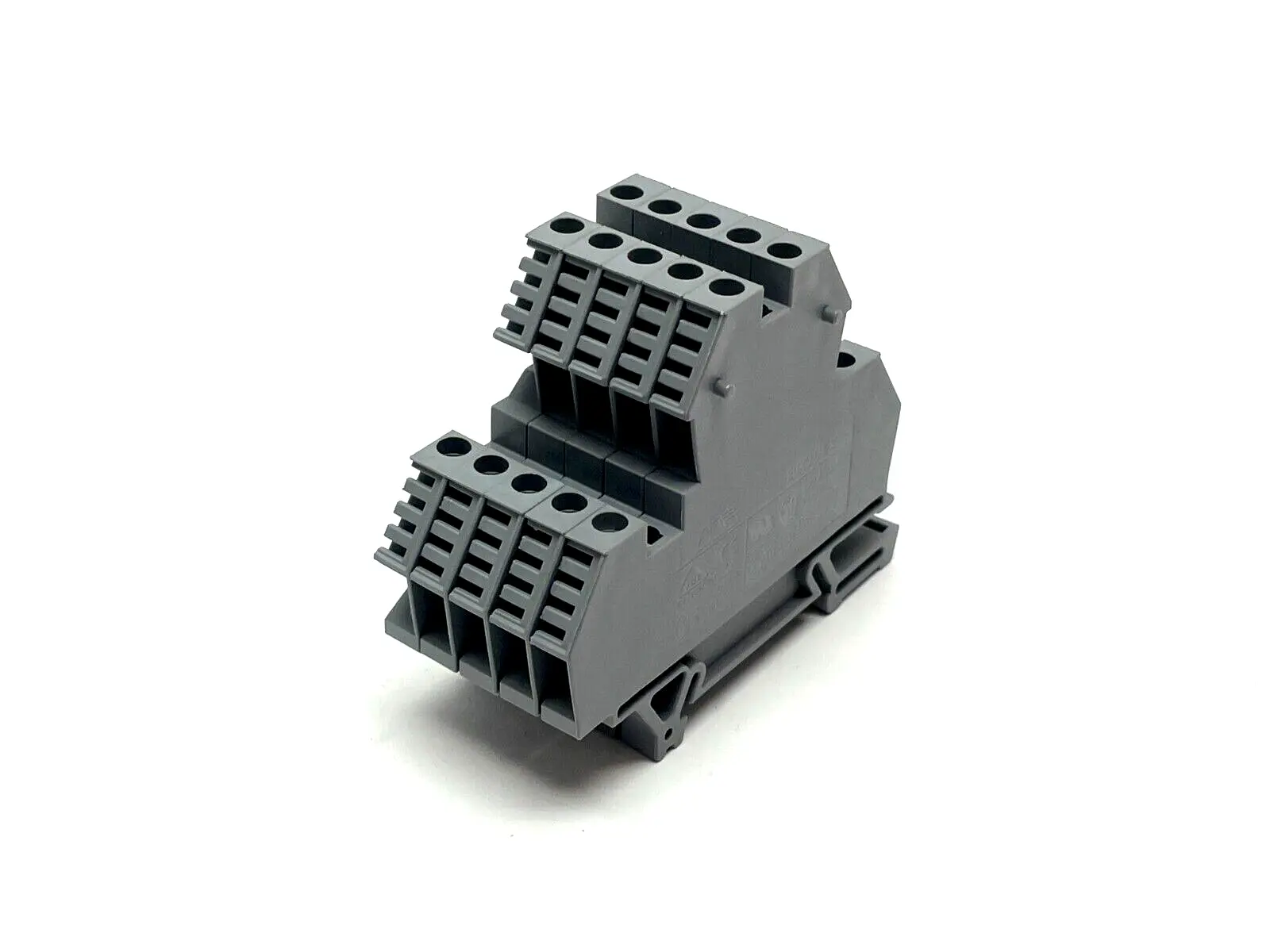 EURO D4-2 | Morsettitalia  Two Stage Feed-Through Terminal Block 43550 LOT OF 5 - Used