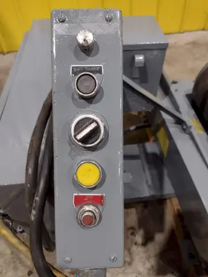 20 TON ARONSON MODEL #WWR-20 POWERED TANK TURNING ROLL SET WITH DRIVE & IDLER: STOCK #22313