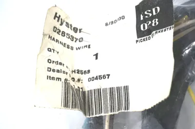 NEW HYSTER 0285370 HARNESS WIRE