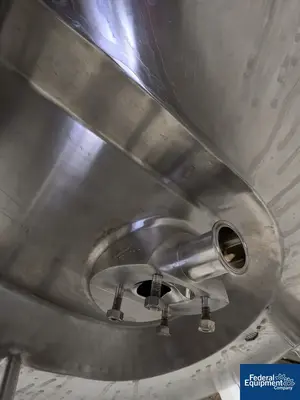 USED Precision 1,000 Liter Precision Stainless Reactor, 316L S/S, 50/125#