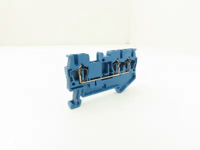 Phoenix ST 2,5-TWIN BU Feed Through Terminal Block 2.5 mm² 800V Blue Lot of 132