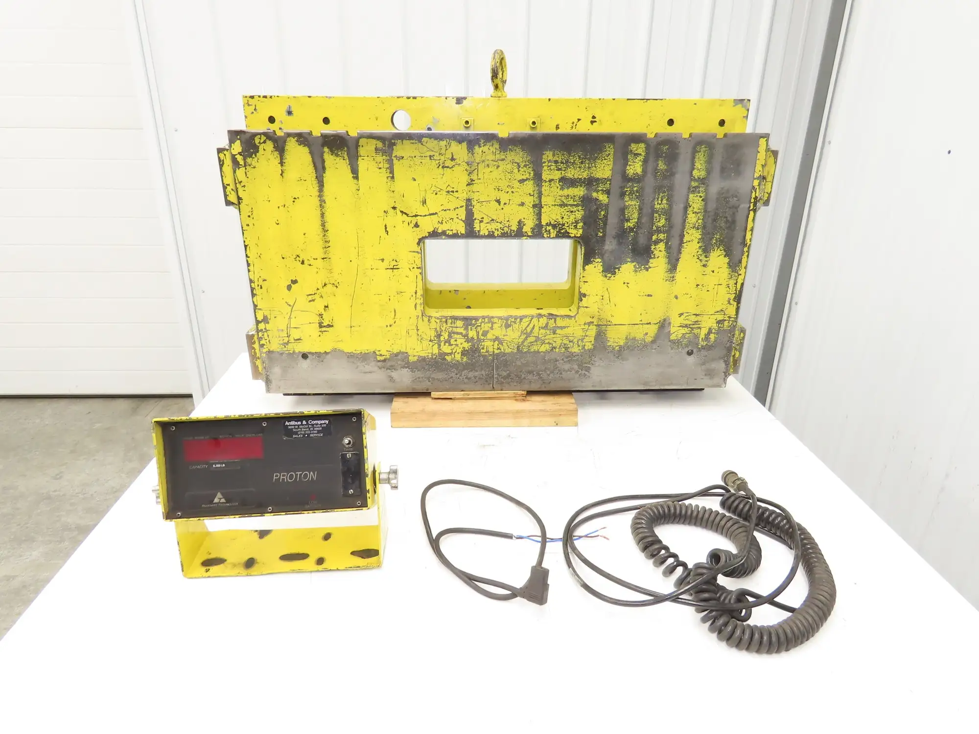 Allegany ELTIS-3 Forklift Weight Scale Load Cell 8000 Lb 20" Class 3 Proton