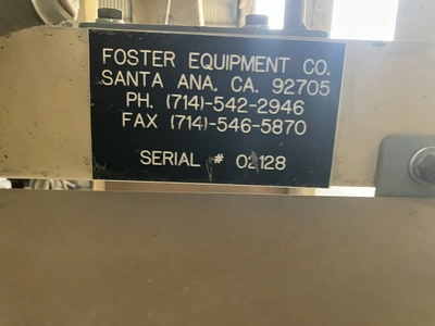 Foster Impeller Bagger w/hopper #4267