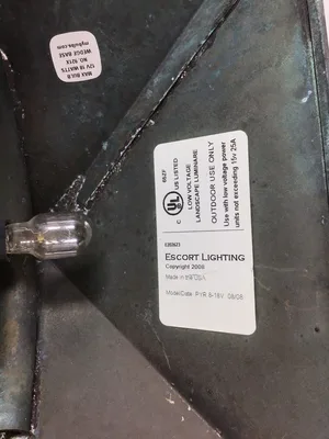Escort Lighting PYR 8-18V Outdoor Landscape Luminare Low Voltage