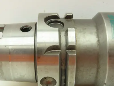 Command H4E4A-1250 End Mill Tool Holder HSK63A  1.25" Bore 6.5" Projection
