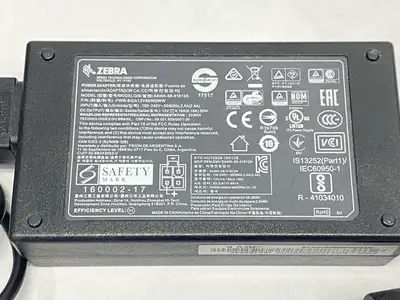 Used Zebra Power Supply Brick SAWA-56-41612A 16A 12VDC 50W w/ Cables Single Output Power Supplies Michigan US | Maverick Industrial Sales #1393469