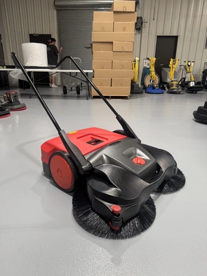 Haaga-497 38″ Walk Behind Push Sweeper NEW