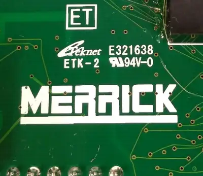 Merrick M22633-1 Rev 4 Genetix Basic Weigh Scale Module PCB Loc3C22
