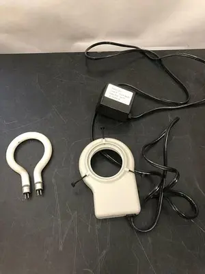 TECHNIQUIP TLC-5 MICROSCOPE RING LIGHT AND REPLACEMENT BULB
