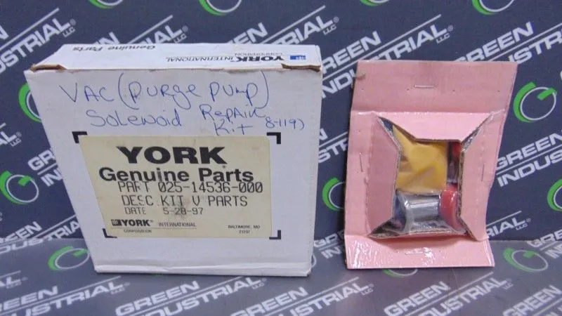 York 025-14536-000 Kit V Parts New NIB