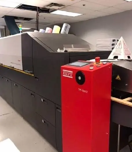 Used 2018 KODAK 2018 RE-CERTIFIED NEXPRESS MODEL ZX 3305 - 5 COLOR + GLOSSING UNIT Digital Printers Nevada US | Dawson Machinery #445523