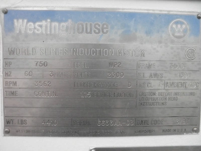 USED WESTINGHOUSE -
