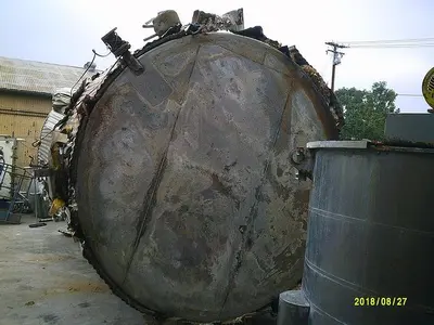Tank, 11,500 Gallon, S/st, Jkt, Insul, 10'6" x 18', DT/FB #S741891