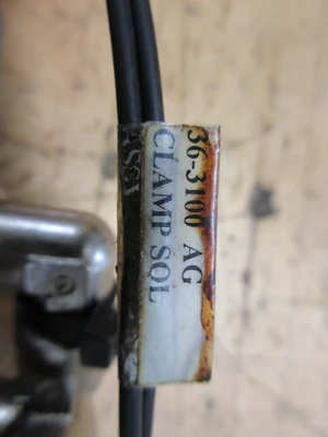 USED 2007 USED HAAS PARTS AND TOOLING AG CLAMP SOLENOID ASSEMBLY #36-3100