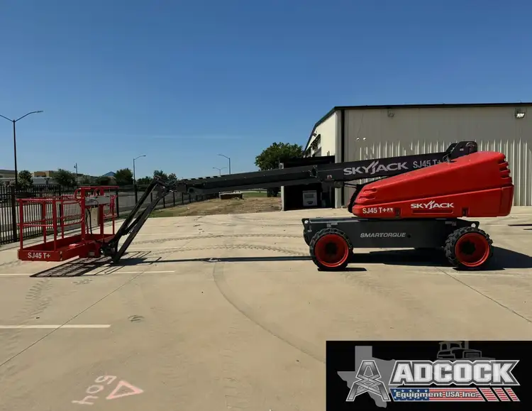 New | in-Stock 2026 SKYJACK SJ45T+ Telescopic Boom Lifts Texas US | Adcock Equipment USA #1519598