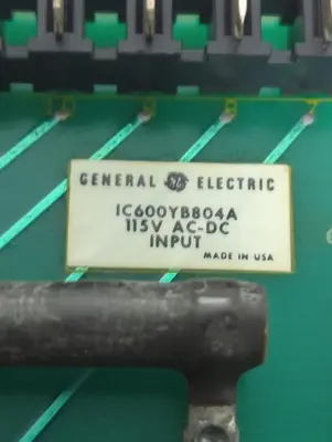 Used GENERAL ELECTRIC IC600YB804A Industrial Controls Ohio US | Surplus Asset Holdings #1262565
