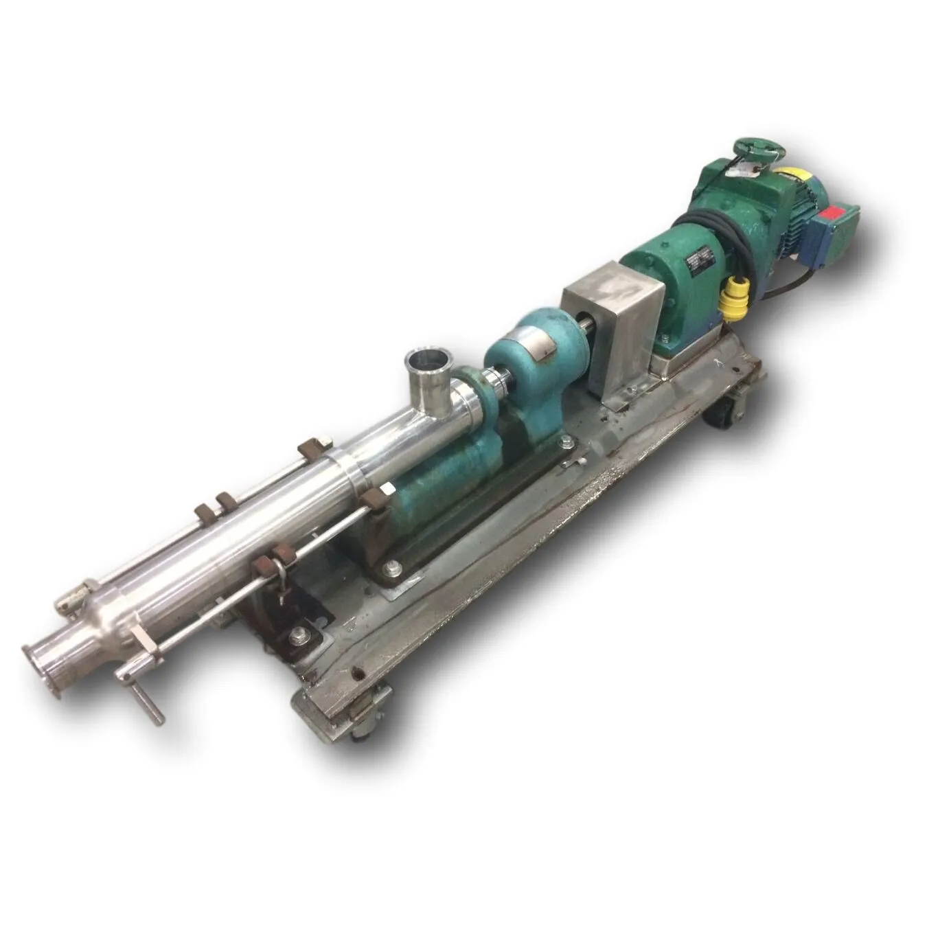 Used Robbins & Myers Moyno 2 HP Progressing Cavity Stainless Steel Pump 2FGJ4 SS
