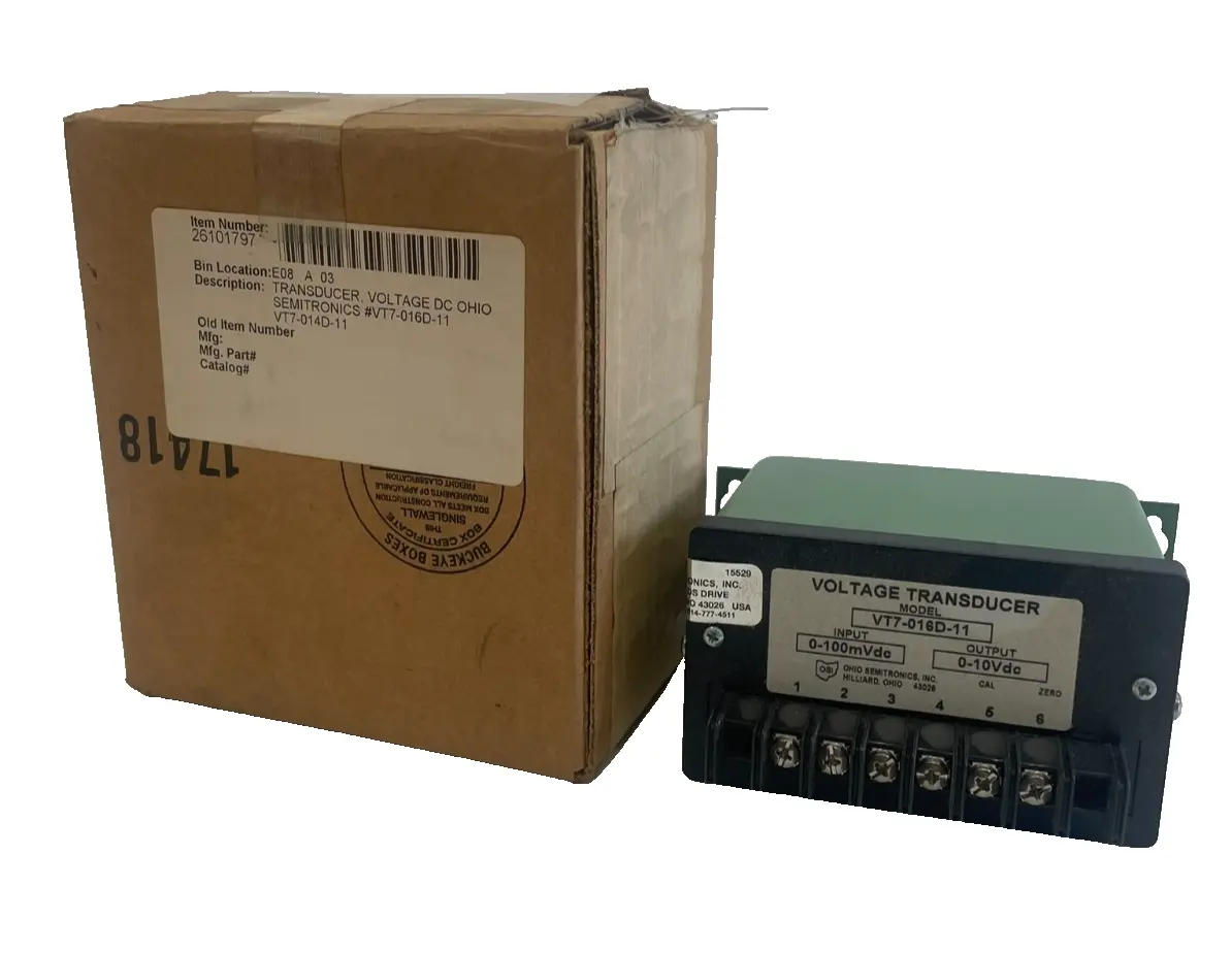 NEW OHIO SEMITRONICS VT7-016D-11 TRANSDUCER VT7016D11