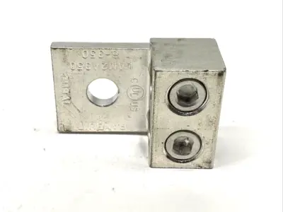 New | in-Stock Panduit One-Hole Two Barrel Aluminum Mechanical Lug 5/16 Hex 600V Electrical Fittings Michigan US | Maverick Industrial Sales #1390694